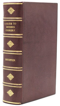 Item #10121 A Guide to Modern Cookery. Auguste Escoffier