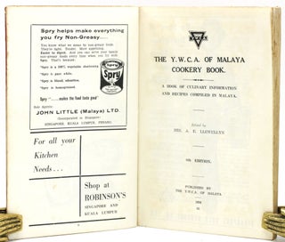 The Y.W.C.A. of Malaya Cookery Book