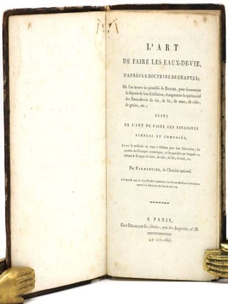 L'Art de Faire les Eaux-de-Vie