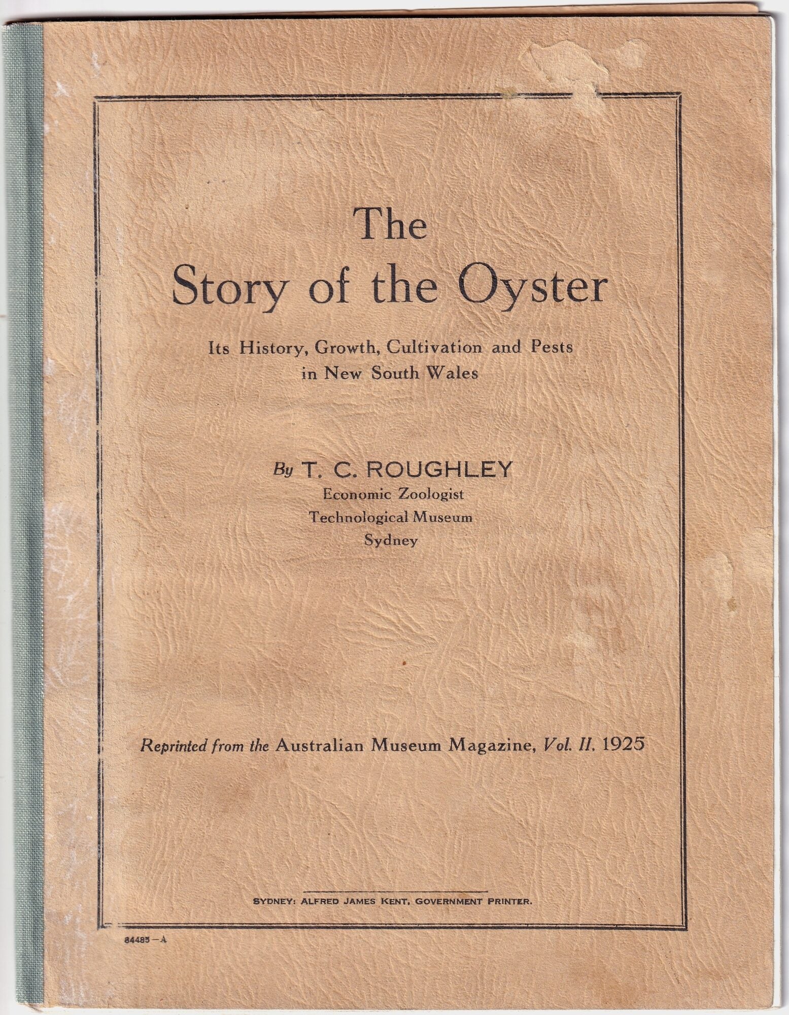 The Story of the Oyster | T. C Roughley