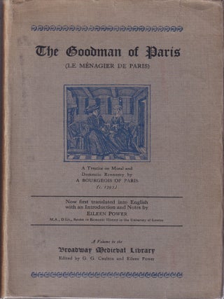 Item #11582 The Goodman of Paris. A Citizen of Paris