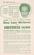 Item #8999 Dione Lucas Hot Serves with Greenseas. Dione Lucas