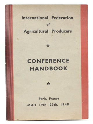 IFAP 1948 Conference Handbook