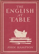 Item #9097 The English at Table. John Hampson