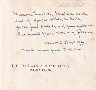 The Edgewater Beach Hotel Salad Book