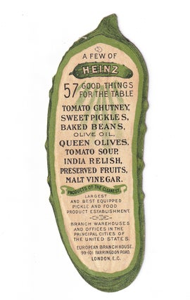 Heinz Promotional Bookmarks