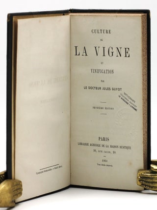 Culture de la Vigne et Vinification
