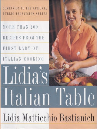 Item #9780688154103-2 Lidia's Italian Table. Lidia Bastianich