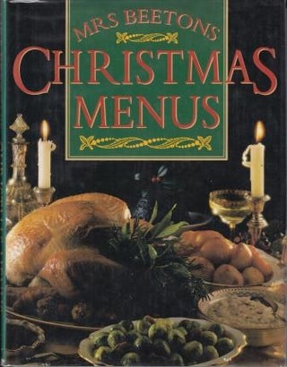 Item #9780706374735-1 Mrs Beeton's Christmas Menus. Bridget Jones
