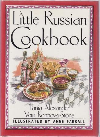 Item #9780862812546-1 A Little Russian Cookbook. Tania Alexander, Vera Konnova-Stone.