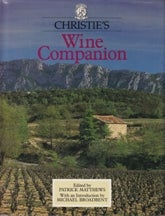 Item #9780863501029-1 Christie's Wine Companion. Patrick Matthews