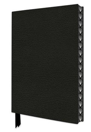Item #9781787558670 Artisan Notebook-Ebony Black-Lined