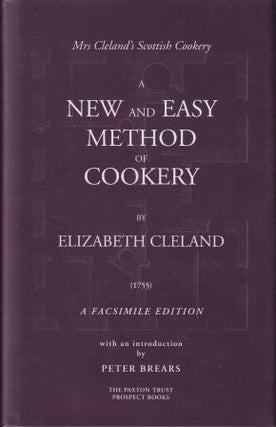 Item #9781903018392 A New & Easy Method of Cookery. Elizabeth Cleland