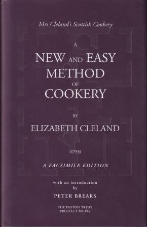 Item #9781903018392 A New & Easy Method of Cookery. Elizabeth Cleland.