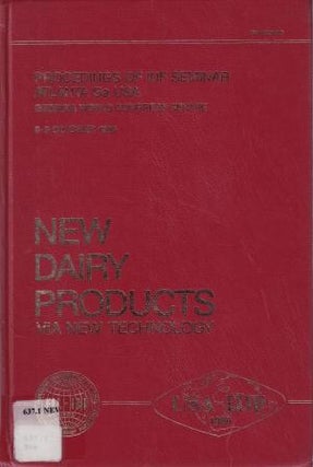 Item #9815 New Dairy Products via New Technology