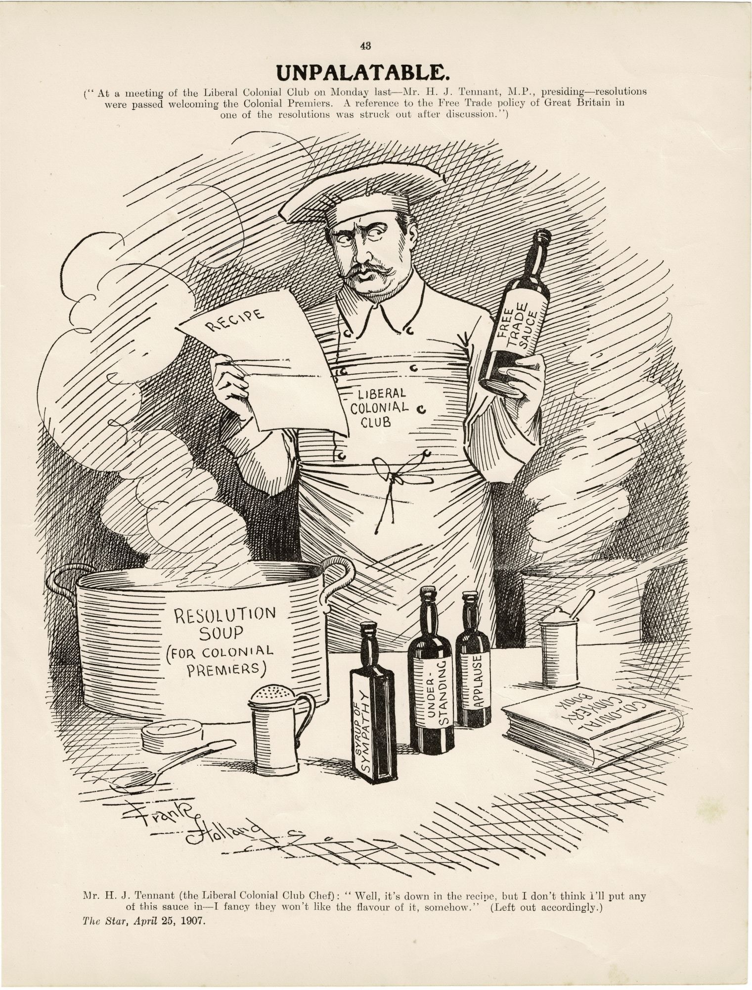 Unpalatable | Frank Holland